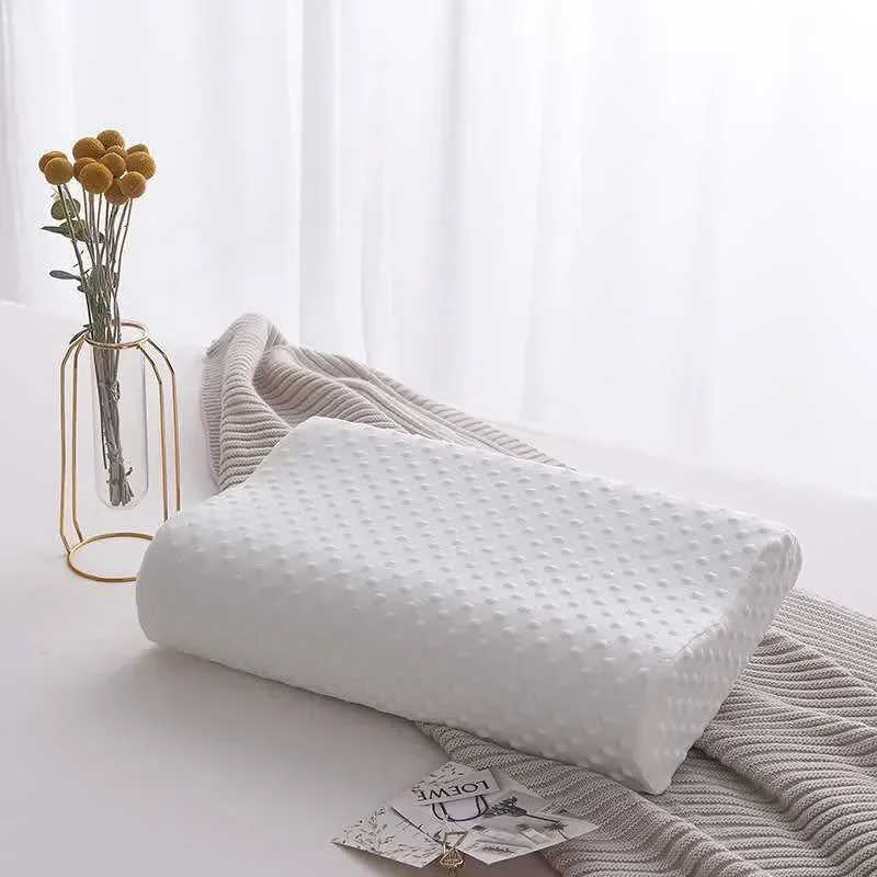 Memory Foam Orthopedic Pillow Neck Pain - 睡眠用メモリーフォーム枕。横向き寝に適した、首や肩の痛みを和らげる調整可能な整形外科用枕。JAF028
