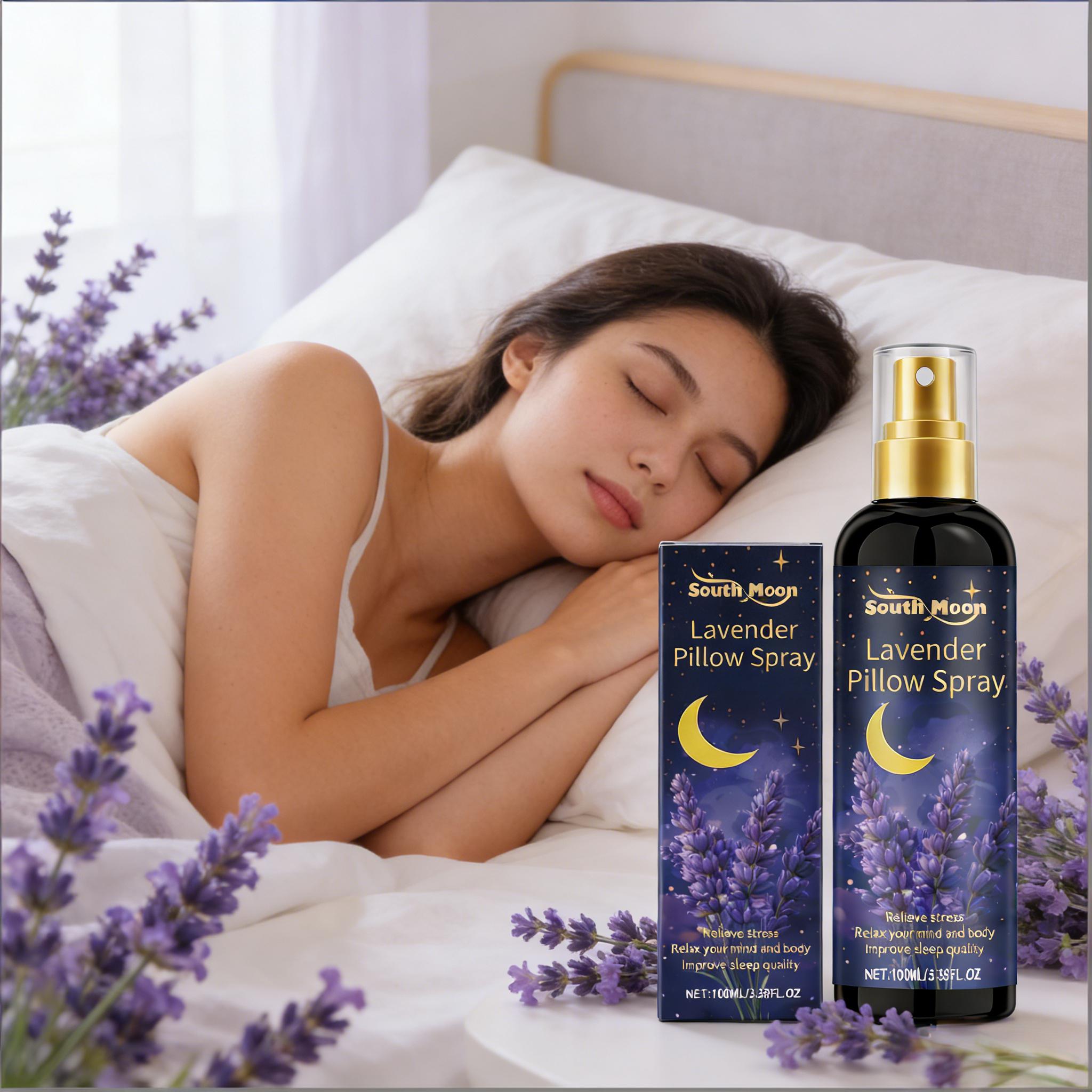 睡眠スプレー ラベンダー入り 枕用 不安軽減 睡眠促進 睡眠 - Anti Snore Contour Pillow のレビューと価格