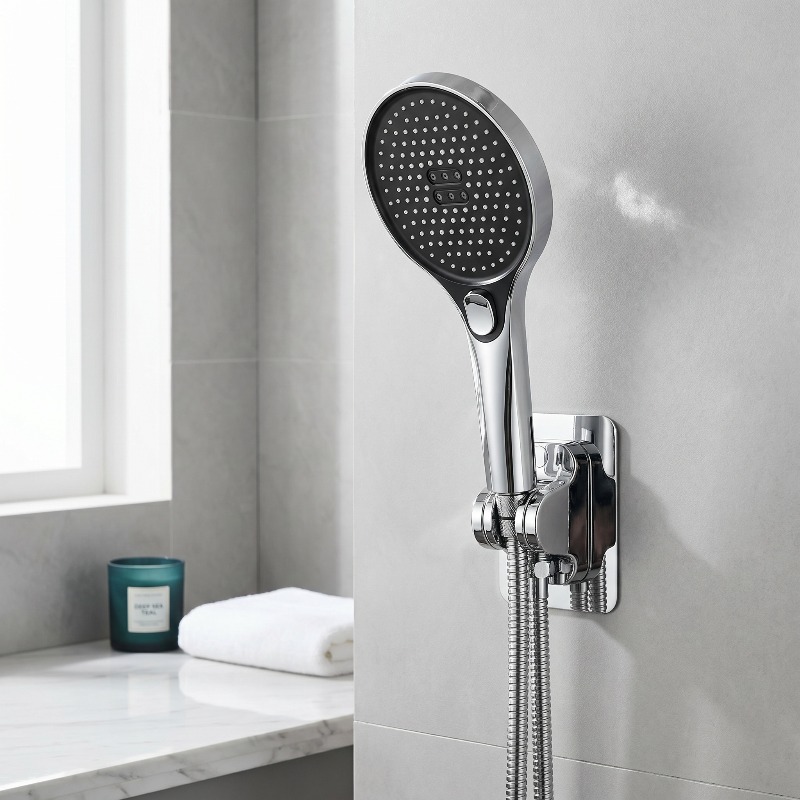 耐久性のある高圧ハンドヘルドシャワーセット、ABS素材、シル - High Pressure Shower Head Handheld のレビューと価格