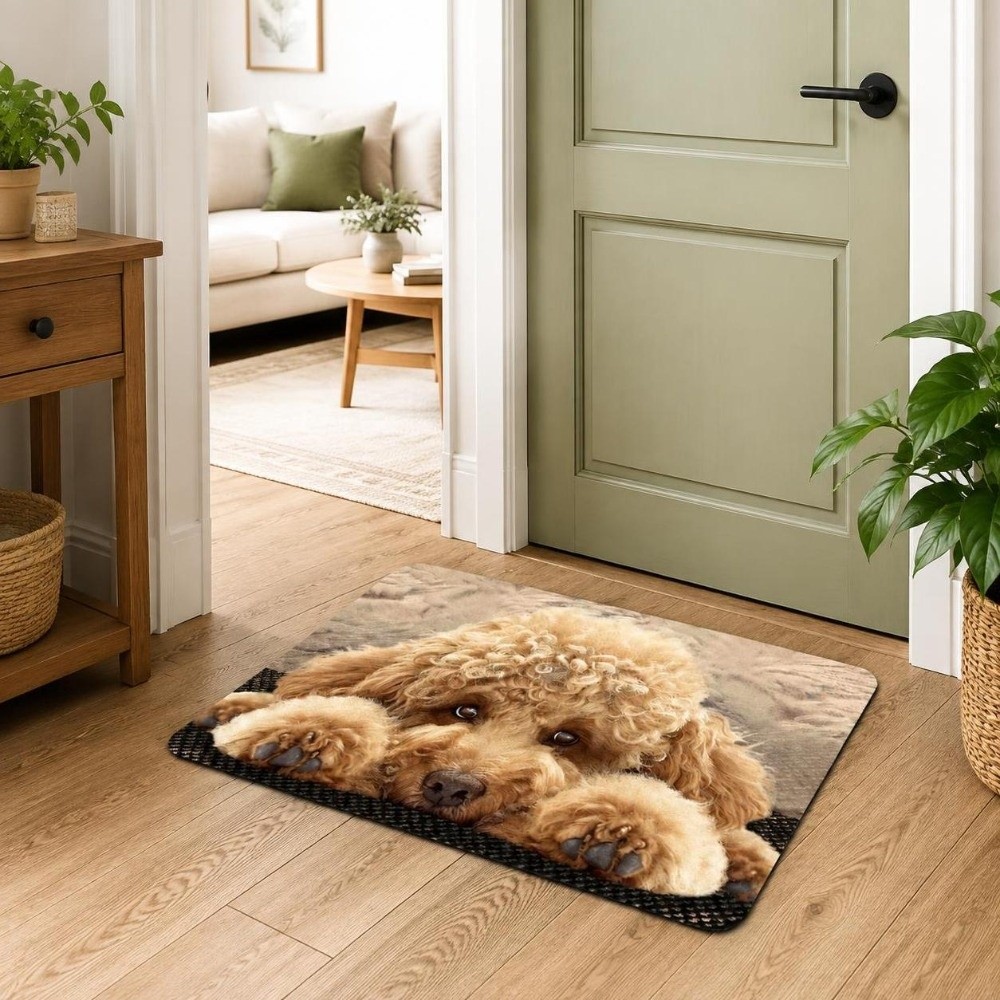 耐久性に優れた珪藻土製の犬柄フロアマット。吸水性があり、滑り - Quick Dry Diatomite Bath Mat のレビューと価格