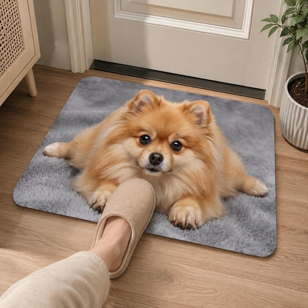 耐久性に優れた珪藻土製の犬柄フロアマット。吸水性があり、滑り - Quick Dry Diatomite Bath Mat のレビューと価格