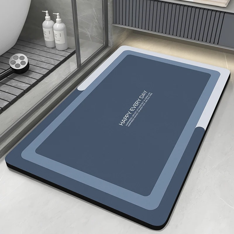 珪藻土バスマット 浴室吸水性滑り止めフロアマット フットカー - Quick Dry Diatomite Bath Mat のレビューと価格