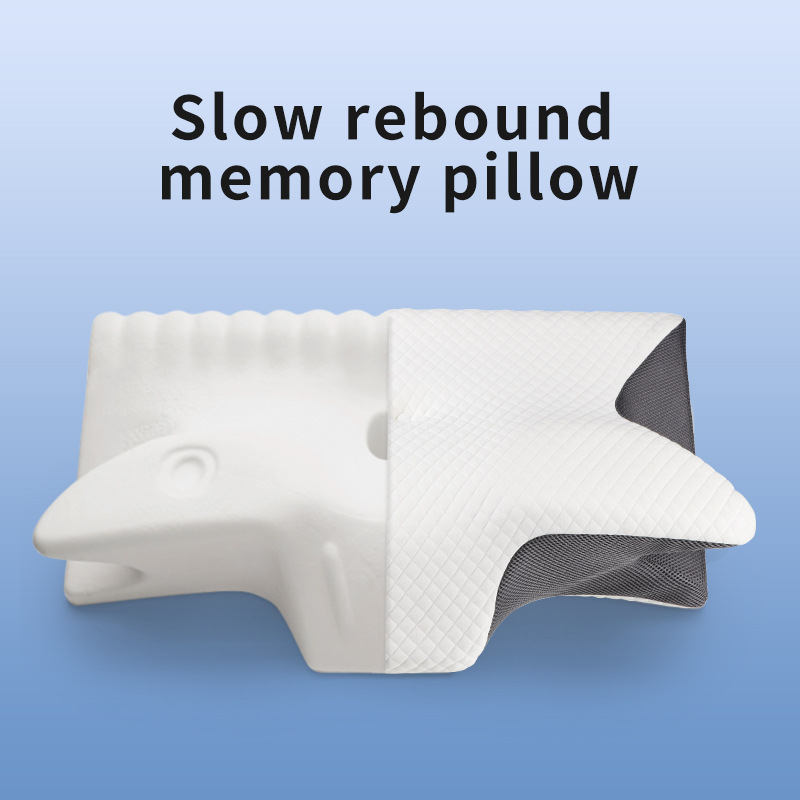 メモリーフォームを使用した、人間工学に基づいた設計の頸椎用枕 - Memory Foam Orthopedic Pillow Neck Pain のレビューと価格